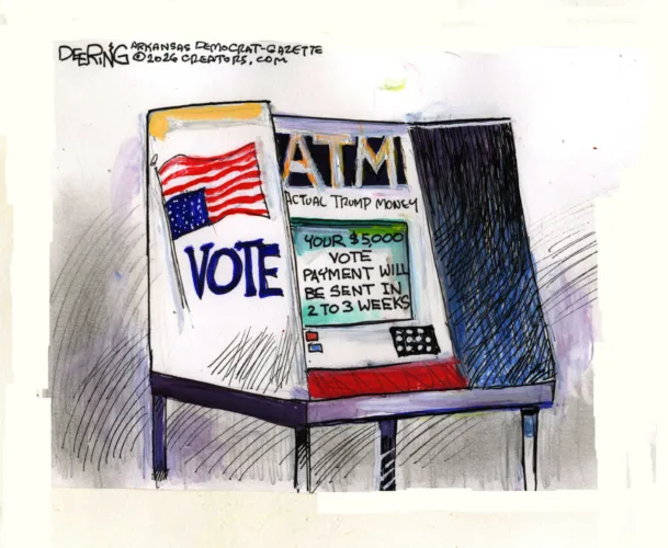 Cartoon commentary